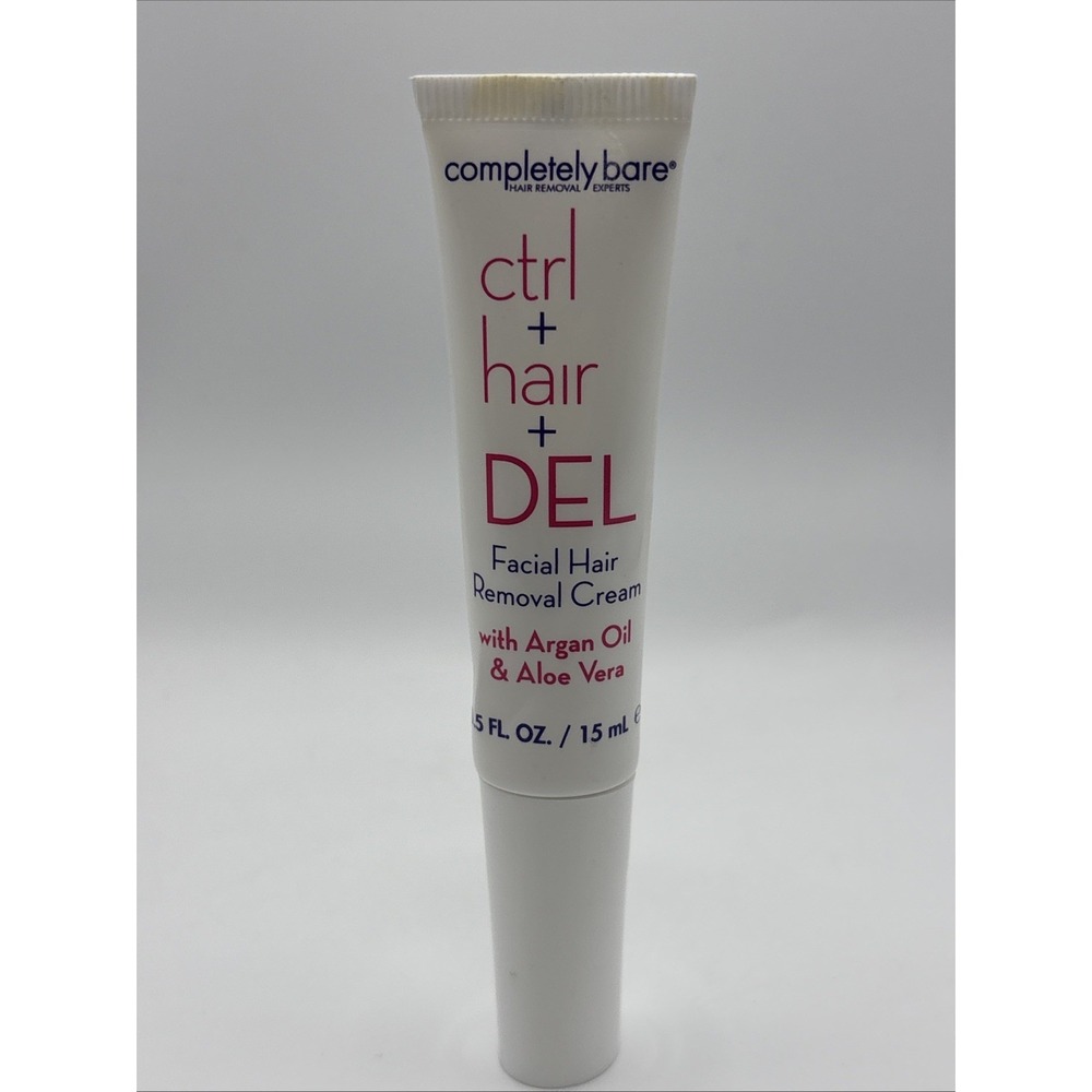 completely bare ctrl+hair+DEL Targeted Hair Removal Cream - Moisturizing Argan O
